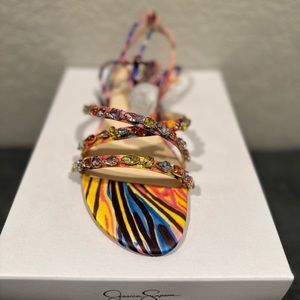 Jessica Simpson Rabenie Multicolor Women's 8.5